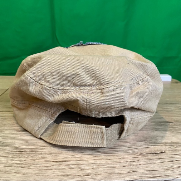 NEW | Peace Sign Embellished Distressed Hat w/ Rhinestones - Picture 4 of 4